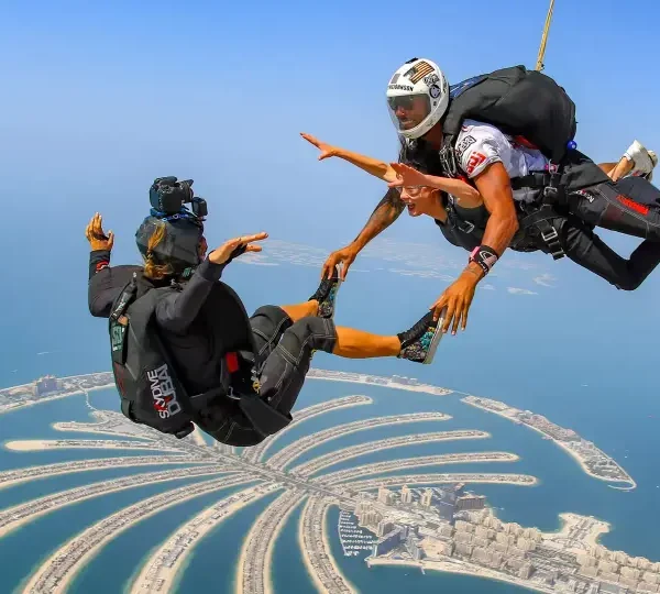 Dubai: Tandem Skydive Experience at The Palm